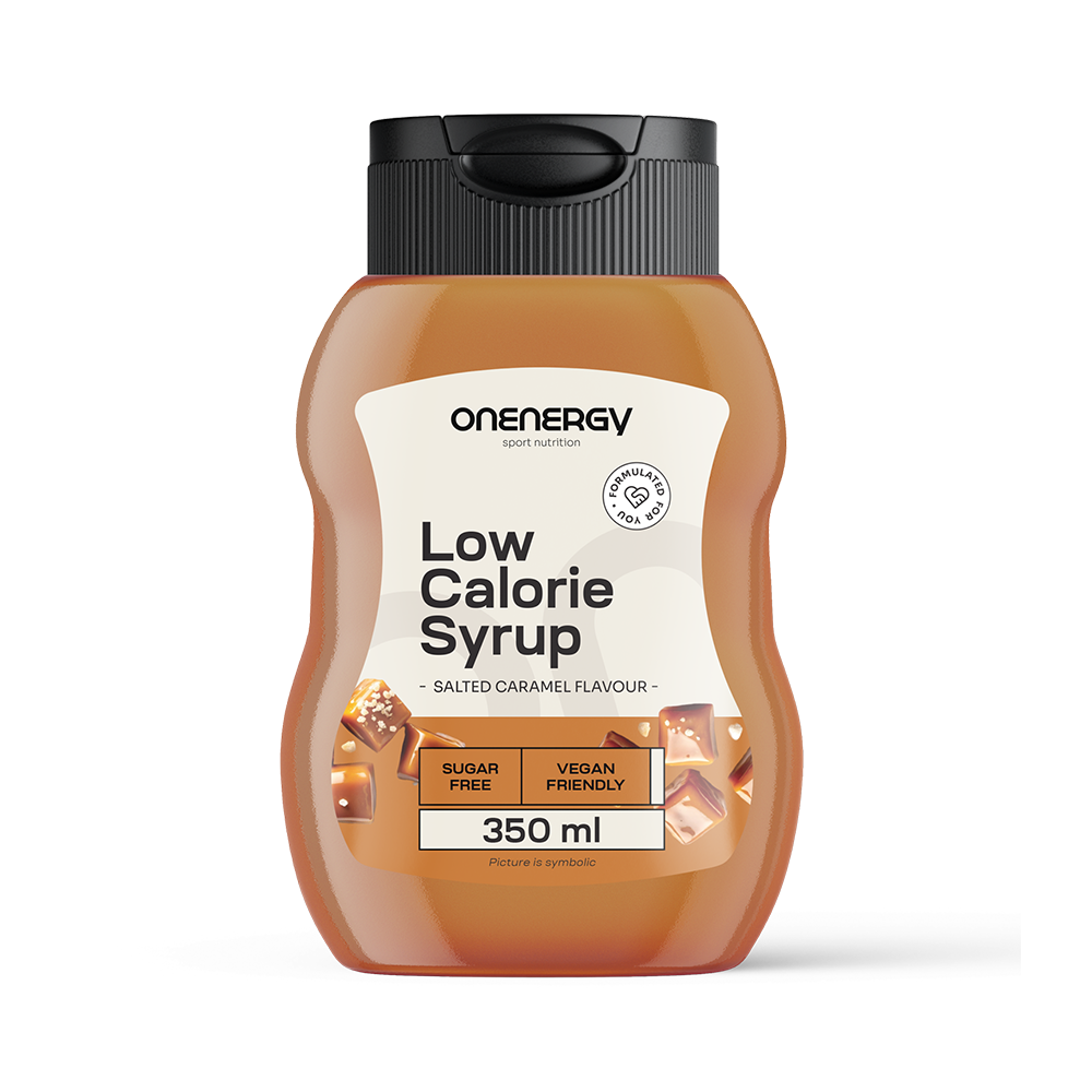 Nízkokalorický sirup se sladidly – slaný karamel