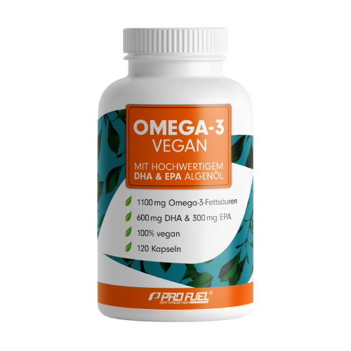 Veganské OMEGA-3 – DHA + EPA