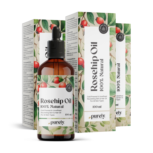 3x 100% Šípkový olej, dohromady 300 ml