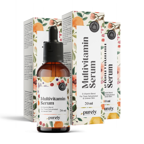 3x Multivitamínové sérum, dohromady 150 ml