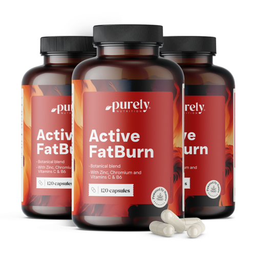 3x Active FatBurn, dohromady 360 kapslí
