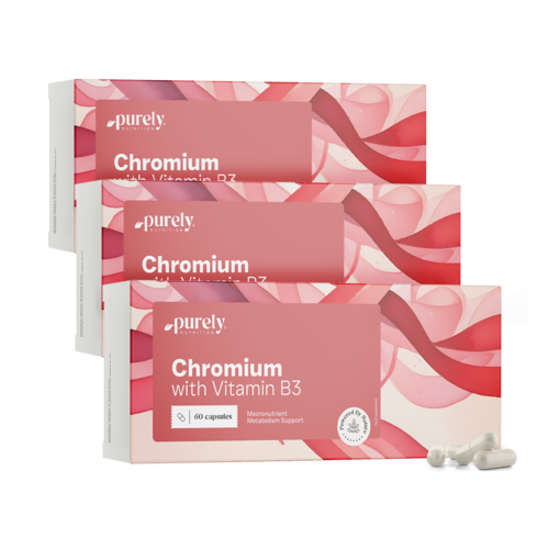 3x Chrom 200 µg, dohromady 180 kapslí