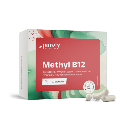 Vitamín B12 - methylkobalamin, 30 kapslí