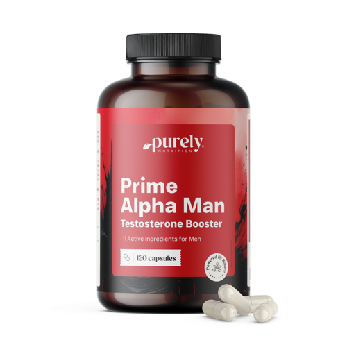 Prime Alpha Man - pro hladinu testosteronu v krvi, 120 kapslí