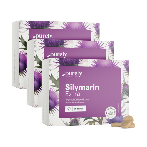 3x Silymarin Extra – výtažek ostropestřce mariánského, dohromady 90 tablet