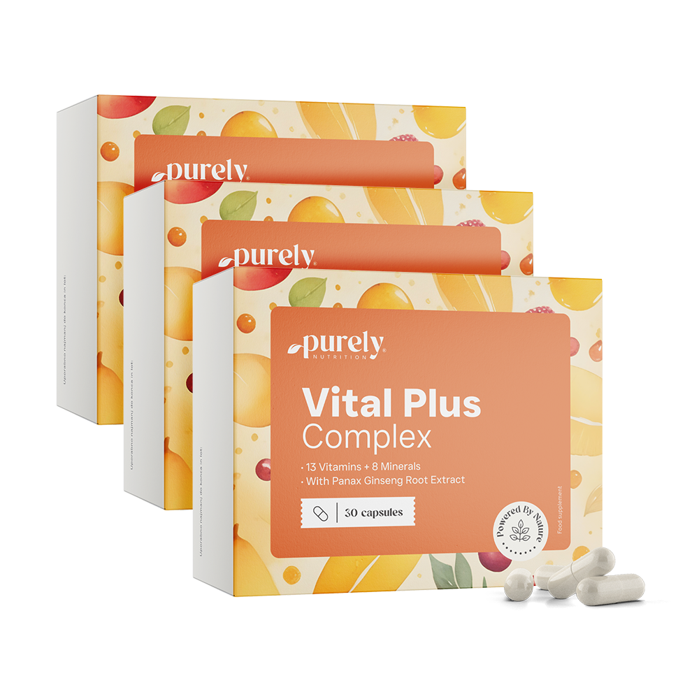 Vital Plus Complex - multivitamíny a minerály s ženšenem