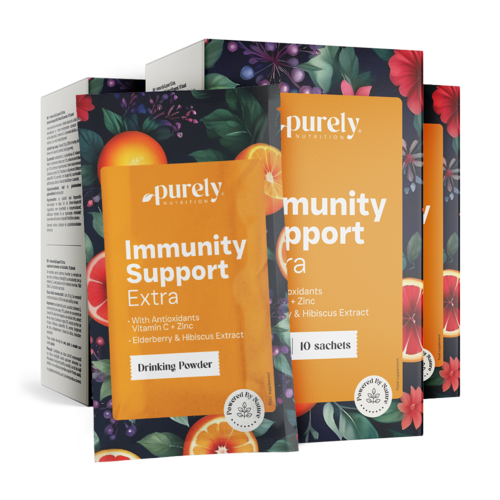 3x ImmunitySupport Extra – prášek k přípravě nápoje, dohromady 30 sáčků