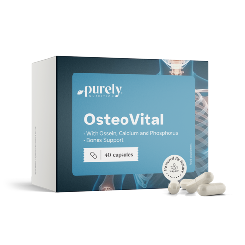 OsteoVital - komplex osseinu, vápníku a fosforu, 40 kapslí