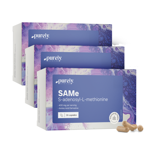 3x SAMe 400 mg, dohromady 90 kapslí