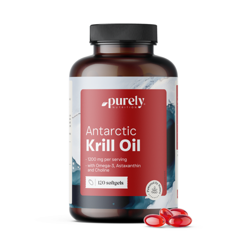 Krillový olej 1200 mg, 120 měkkých kapslí