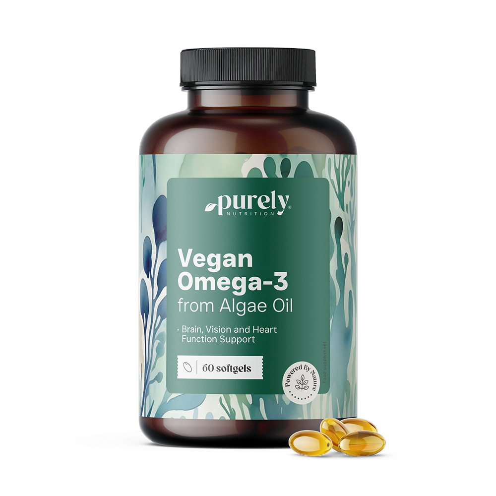Veganská omega-3 1100 mg – z řas