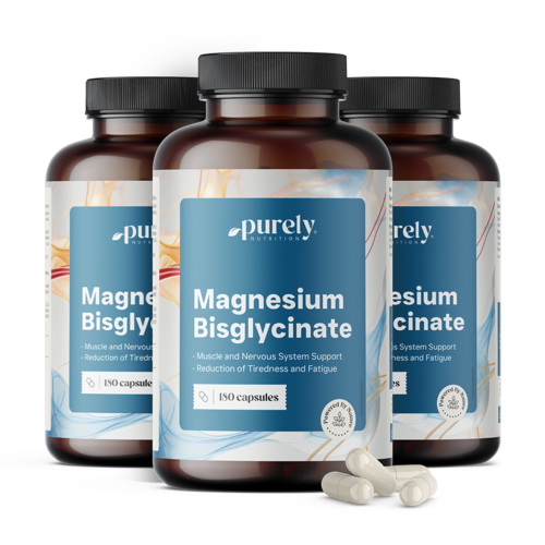 3x Magnézium bisglycinát, dohromady 540 kapslí