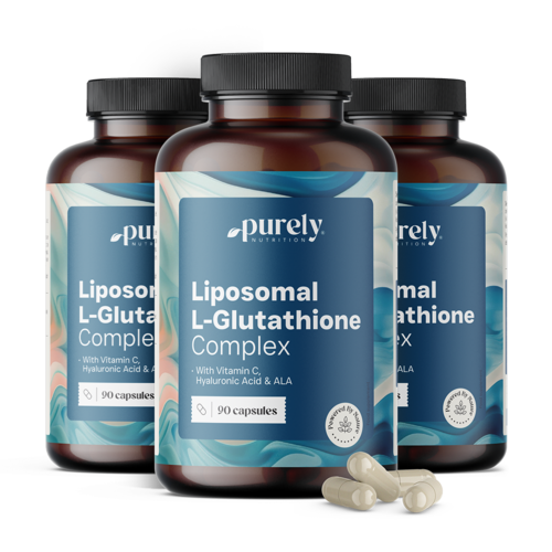 3x Lipozomální l-glutathion komplex, dohromady 270 kapslí