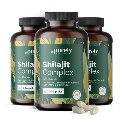3x Shilajit komplex, dohromady 360 kapslí