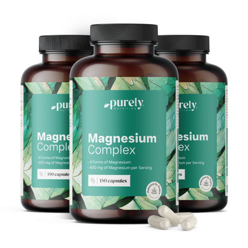 3x Magnézium komplex 400 mg, dohromady 540 kapslí