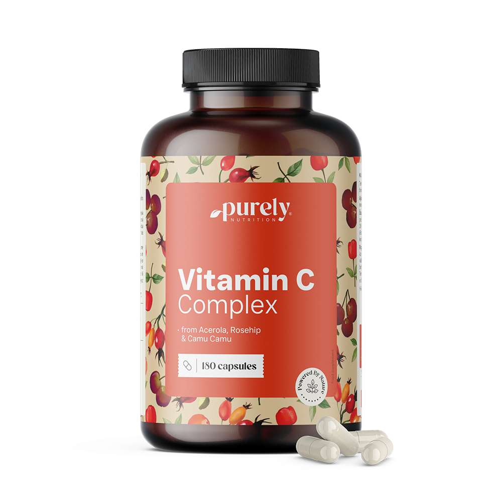 Vitamín C komplex – z aceroly, šípku a camu camu Vitamín C komplex