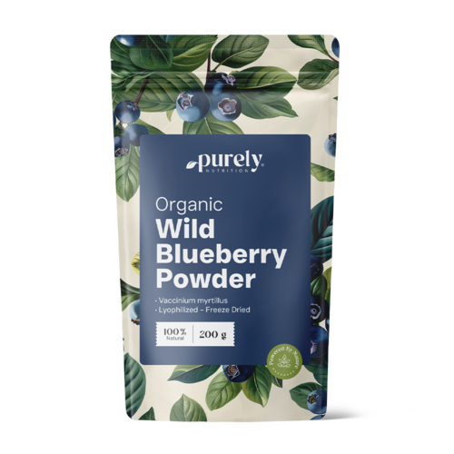 BIO Lesní borůvky v prášku, 200 g