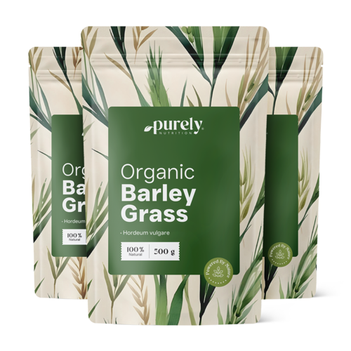 3x BIO Mladý ječmen, dohromady 1500 g