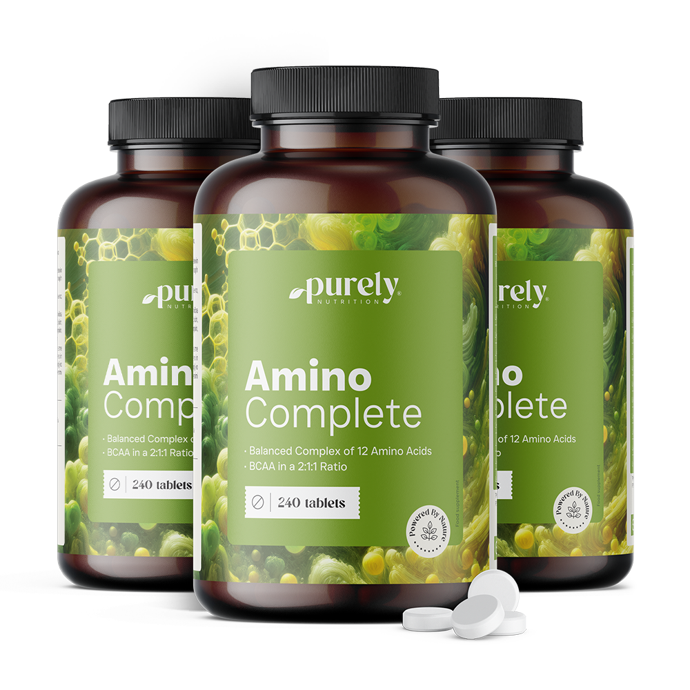 3x Amino Complete - vyvážený komplex 12 aminokyselin Amino Complete - vyvážený komplex 12 aminokyselin