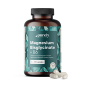 Magnézium bisglycinát s vitamínem B6, 180 kapslí