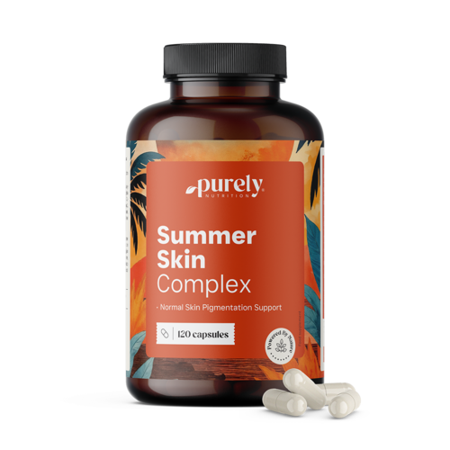 Summer Skin Complex – složení s 10 účinnými látkami, 120 kapslí