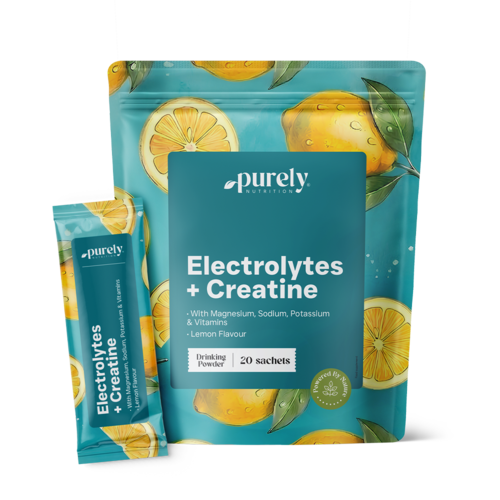 Elektrolyty s kreatinem – citron, 20 sáčků