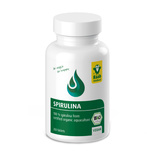 BIO Spirulina v tabletách.