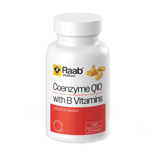 Koenzym Q10 + skupina vitaminov B.