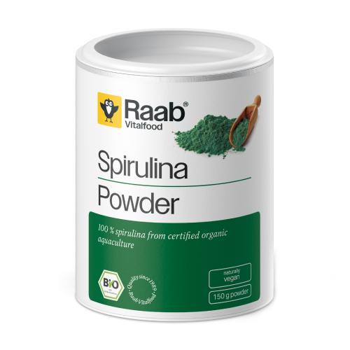 BIO Spirulina ve formě prášku.