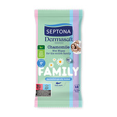 Dětské hydratační ubrousky Dermasoft, 12 ubrousků