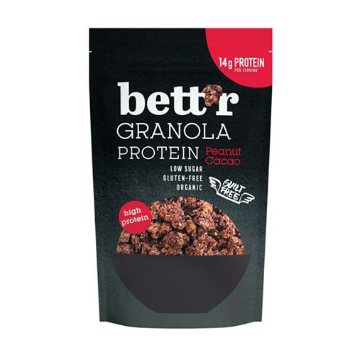 BIO Proteiny granola - arašídy a kakao