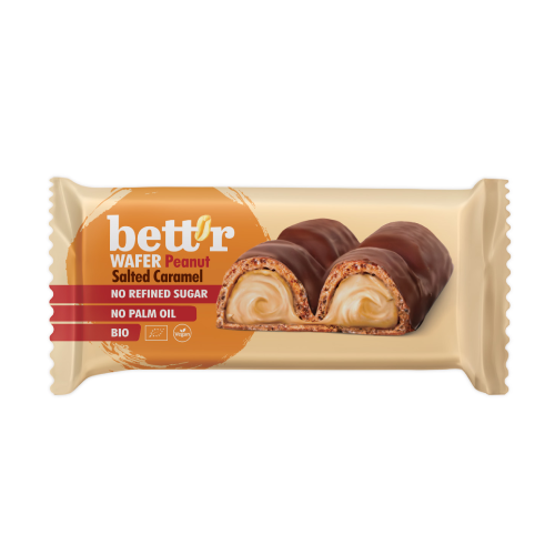 BIO Veganská vafle - arašídový krém