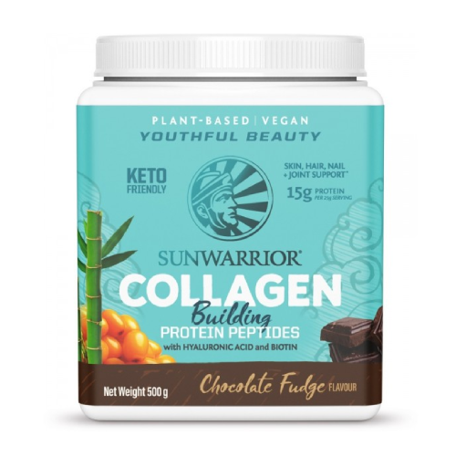 Veganské stavební kameny kolagenu se sladidlem - čokoláda, 500 g