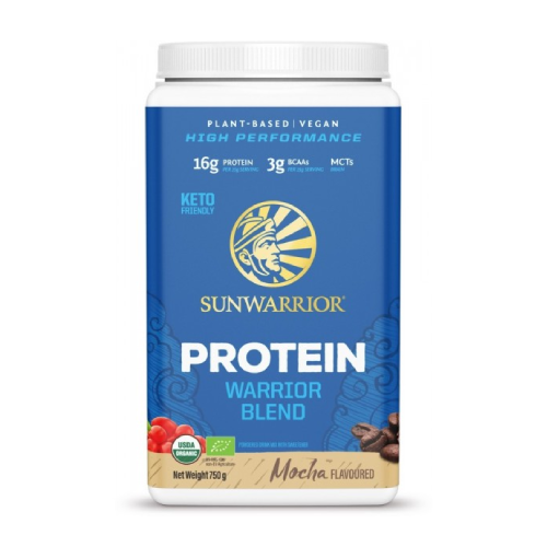 BIO Veganský protein se sladidlem - mocha, 750 g