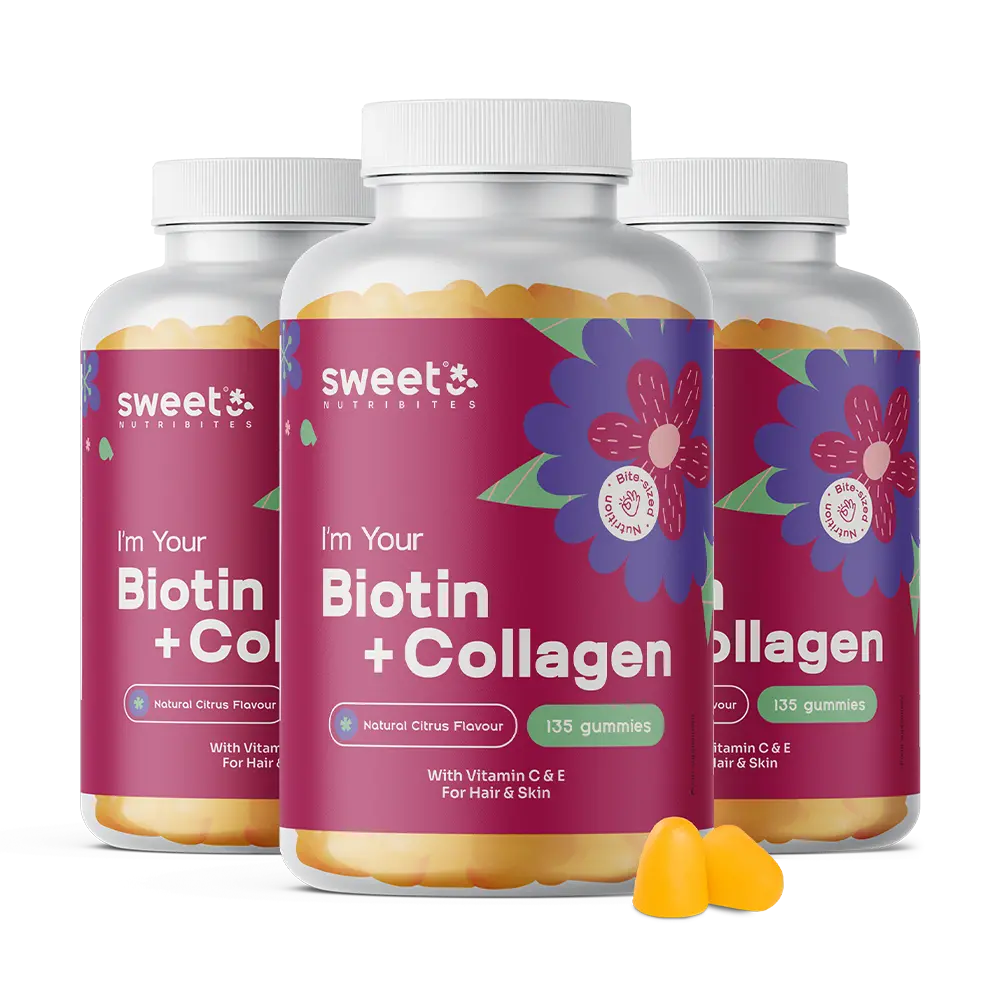 Biotin in kolagen gumi bonboni