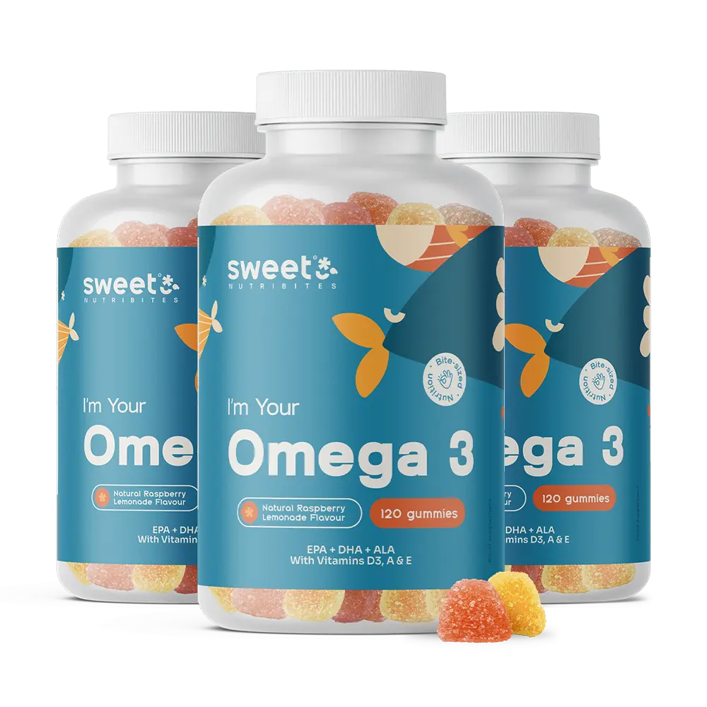 Omega 3 gumových bonbonů