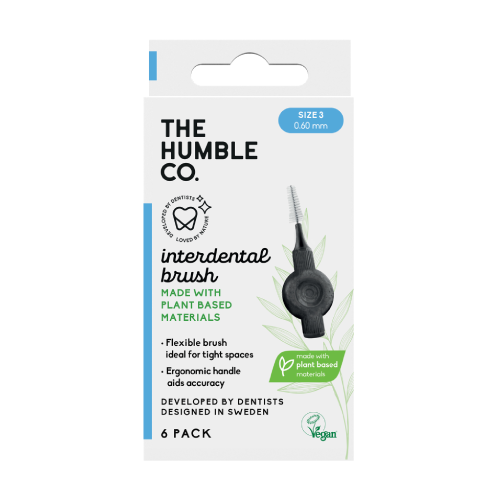 Mezizubní kartáčky, velikost 3 (0,60 mm), 6 kusů