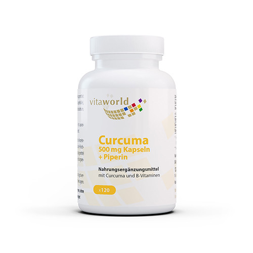 Kurkuma + piperin s vitamíny B