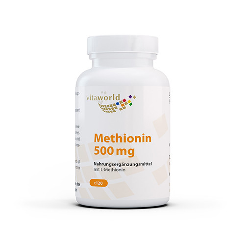 Metionin 500 mg ve kapslích