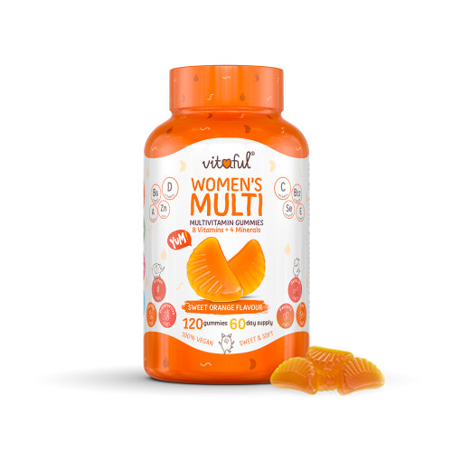 Multivitamíny pro ženy, 120 gumových bonbonů