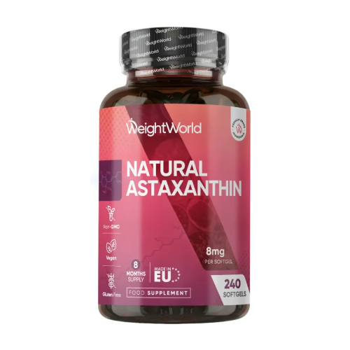 Přírodní astaxanthin.