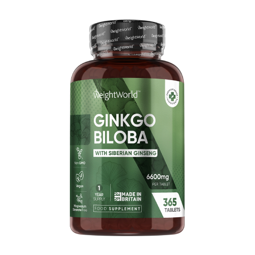 Ginkgo biloba se sibiřským ženšenem, 365 tablet
