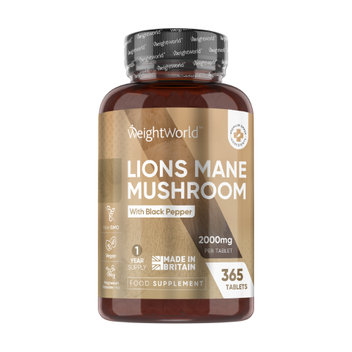 Korálovec ježatý 2000 mg – výtažek 25:1, 365 tablet