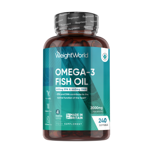 Omega-3 z rybího oleje, 240 měkkých kapslí