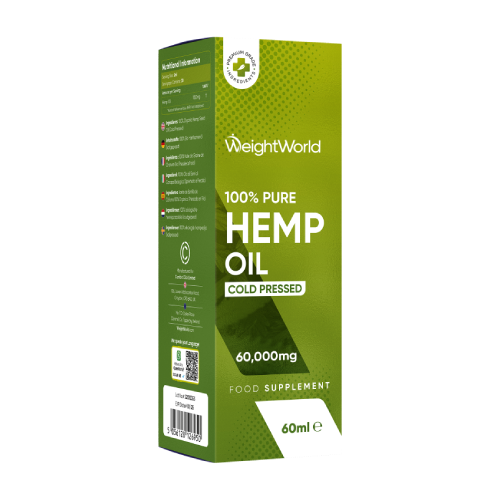 Konopný olej, 60 ml