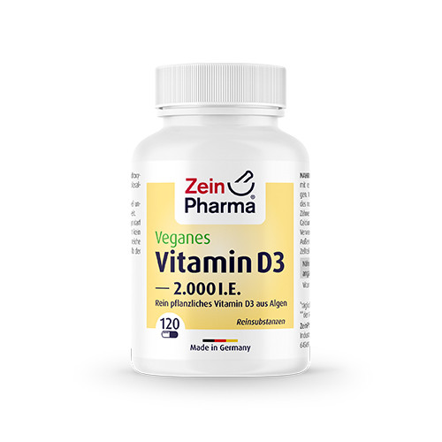 Veganský vitamin D3 z řas.